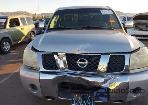 2005 Nissan Titan Se from USA, damaged, VIN 1N6AA06A75N555410